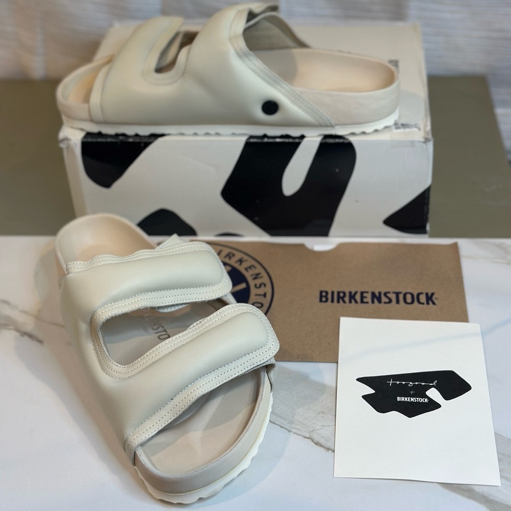 BIRKENSTOCK x Toogood Beach Comber in Cream - 1774 - IN BOX COLLAB pair - Picture 9 of 14
